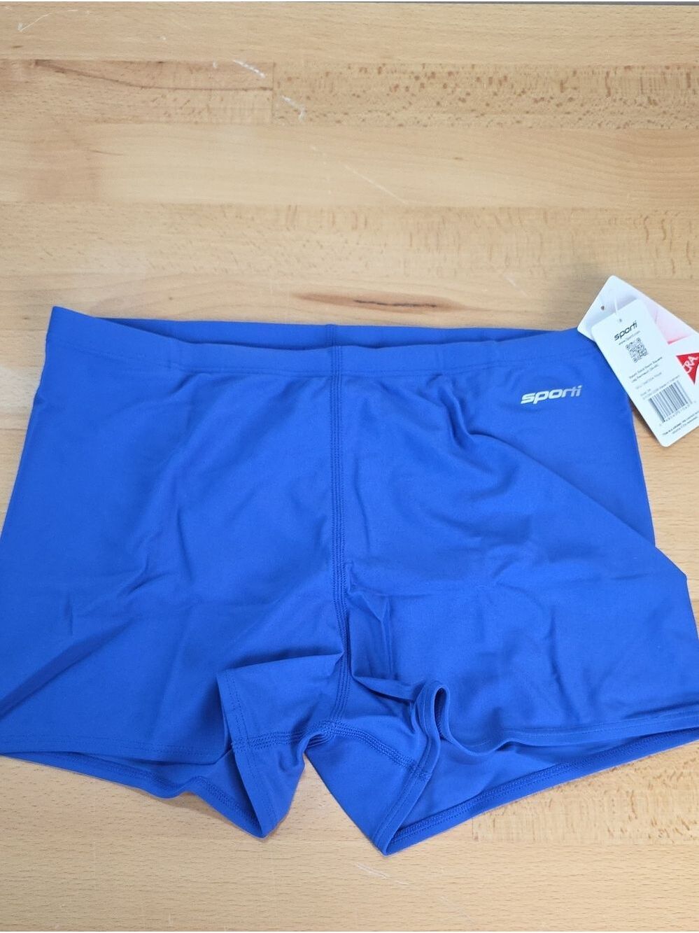 Sporti Women's Blue Athletic Swim Shorts Size 34